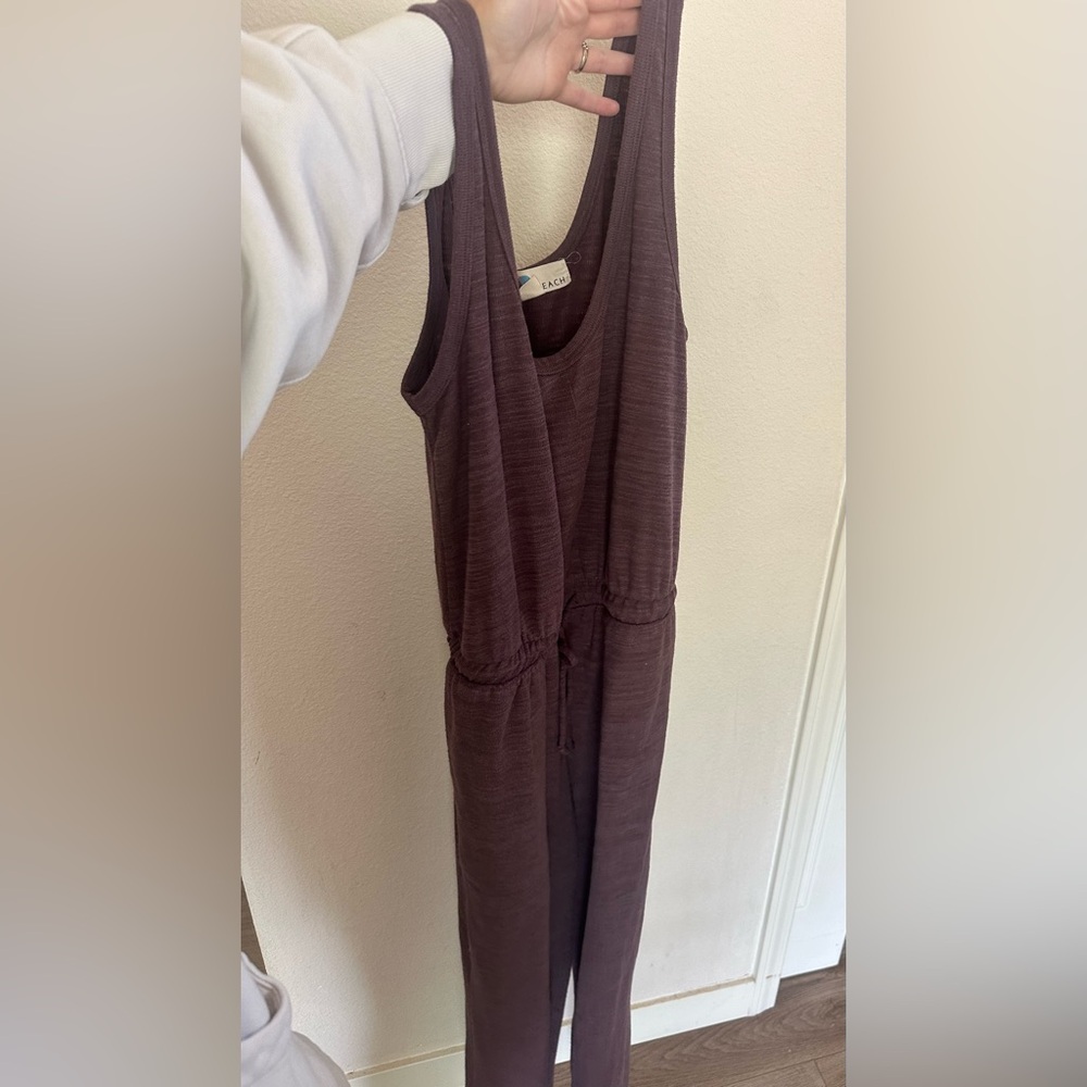 FP beach jumpsuit and cardi